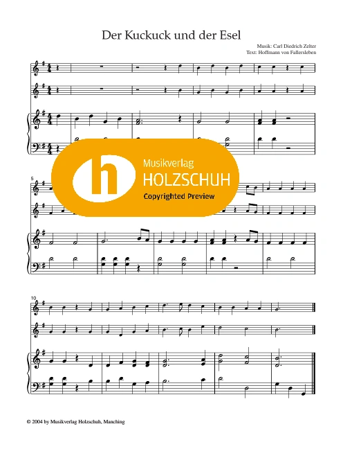 Der Kuckuck und der Esel